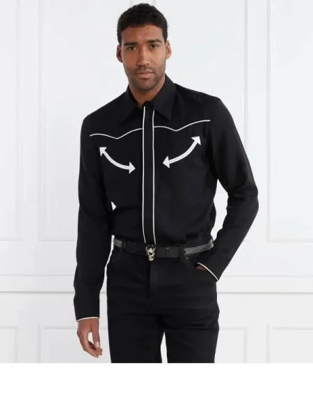 Balmain Cămașă negru