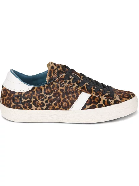 Pantofi D.a.t.e. cu model leopard maro