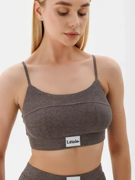 Топ Leinle коричневий