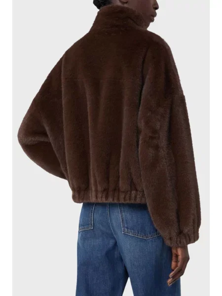 Шуба Weekend Max Mara коричнева