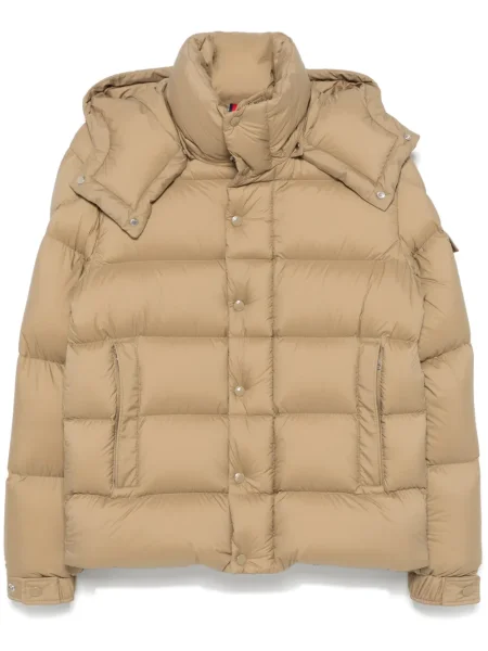 Geacă cu puf Moncler maro