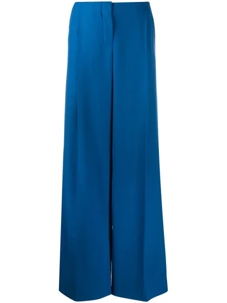 Pantaloni Nina Ricci albastru