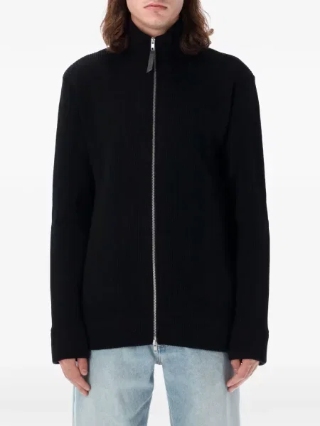 Cardigan Maison Margiela tricotate negru