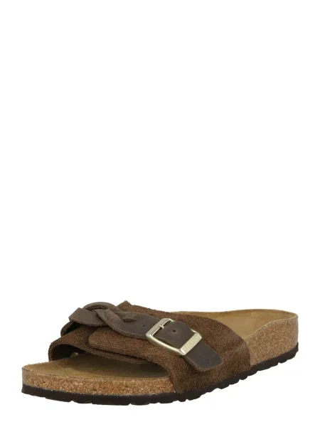 BIRKENSTOCK Nizki natikači Oita' rjava
