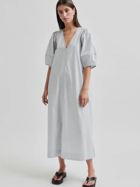 SECOND FEMALE Rochie Larkini' gri