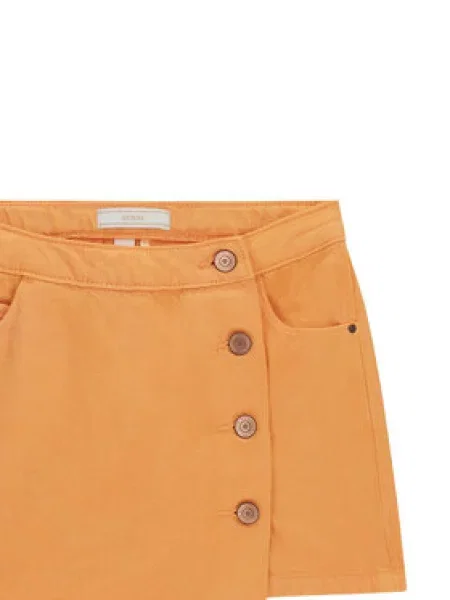Dětské kraťasy Guess oranžové