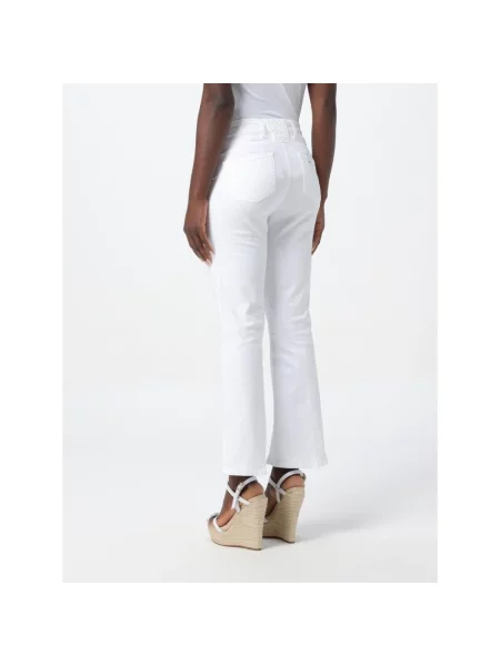 Jeansy dzwony Liu Jo dzwony białe