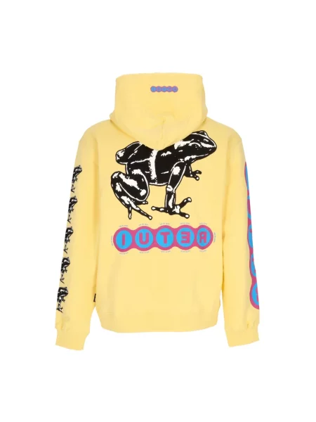 Bluza z kapturem Iuter żółta