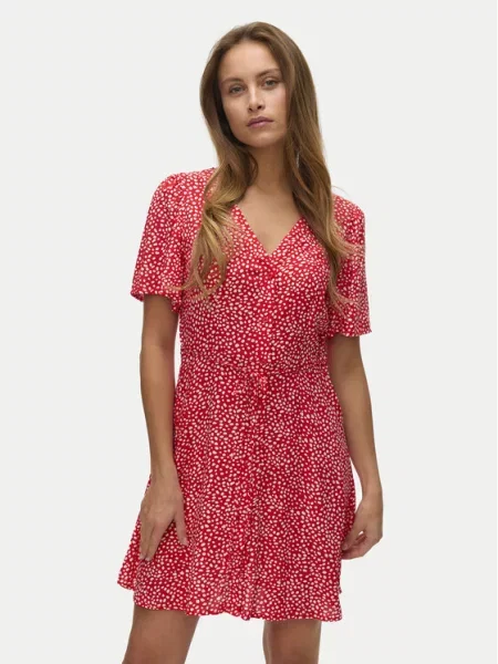Φόρεμα καλοκαιρινό Vero Moda λευκό
