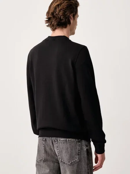 Calvin Klein bluza z bawełną czarna