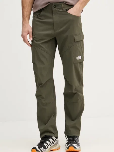The North Face pantaloni de trekking pentru bărbați Exploration Cargo verde