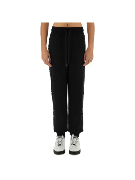 Spodnie Versace Jeans Couture czarne