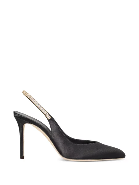 Pantofi cu toc Temperley London slingback negru