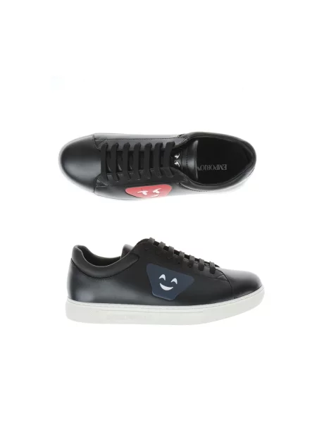 Sneakersy Emporio Armani czarne