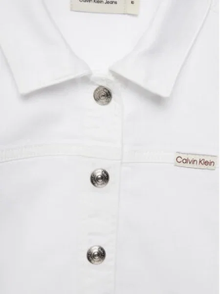 Calvin Klein Jeans Farmer kabát fehér