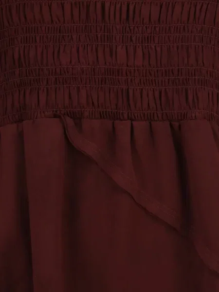 Lung rochie mini Ganni roșu