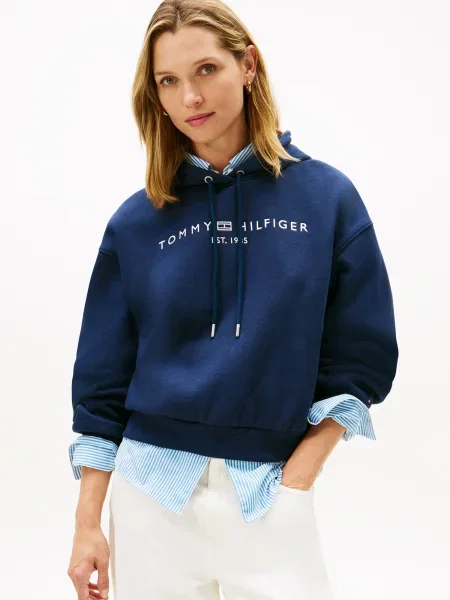 Palton Tommy Hilfiger alb