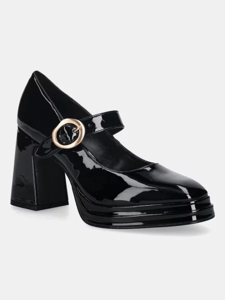 Обувки с дебел Steve Madden Kylee с дебел черно