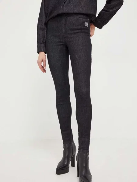 Дънки Karl Lagerfeld черно