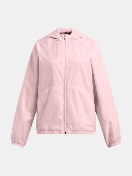 Gyerek széldzseki Under Armour rózsaszín