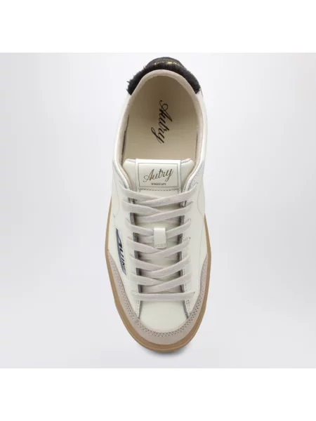 Sneakersy Autry skórzane brązowe