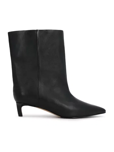 Botki Kazar Studio skórzane wsuwane czarne