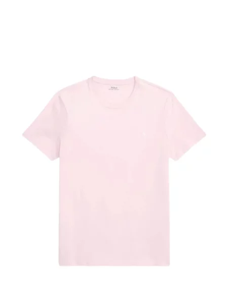 Λινό ριγέ polo Polo Ralph Lauren με κέντημα πράσινο