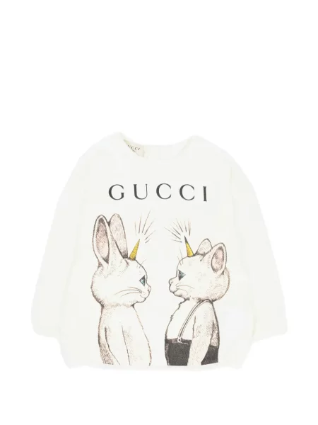 Bluza dziecięca Gucci biała