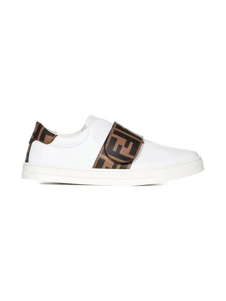 Sneakersy dziecięce Fendi białe