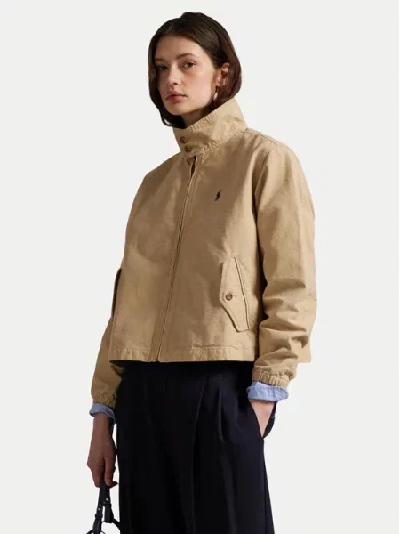 Polo Ralph Lauren Kurtka przejściowa Straight Fit beżowy
