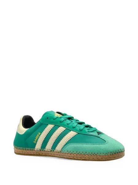 Prugaste tenisice Adidas Samba s vezom bijela