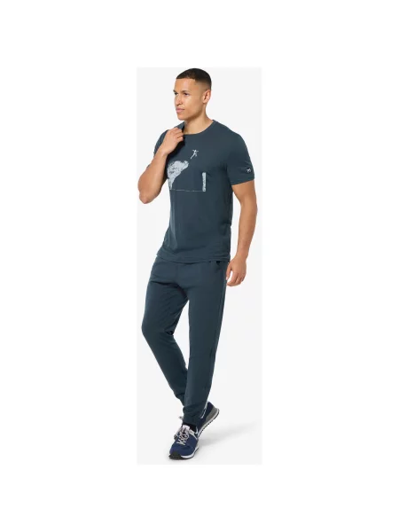 Koszulka SUPER.NATURAL M JUMPING JACK TEE niebieska