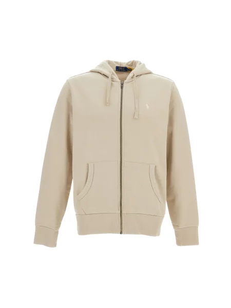 Ralph Lauren Bluzy Mężczyzna L bluza z kapturem na Polo Ralph Lauren beżowy