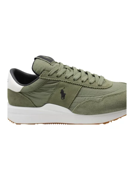 Sneakersy Polo Ralph Lauren zamszowe zielone