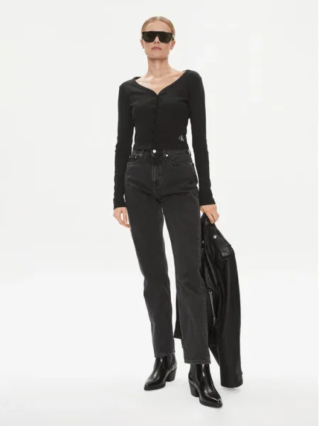 Calvin Klein Jeans Blugi Authentic negru