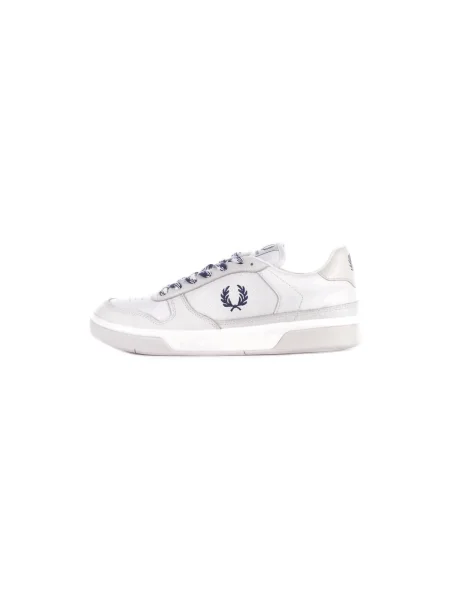 Pantofi Fred Perry din piele alb