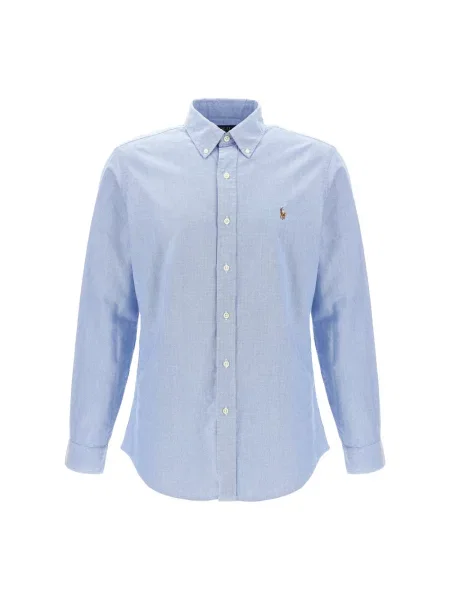 Polo Ralph Lauren Koszula Cupdppcs Błękitny Custom Fit niebieska