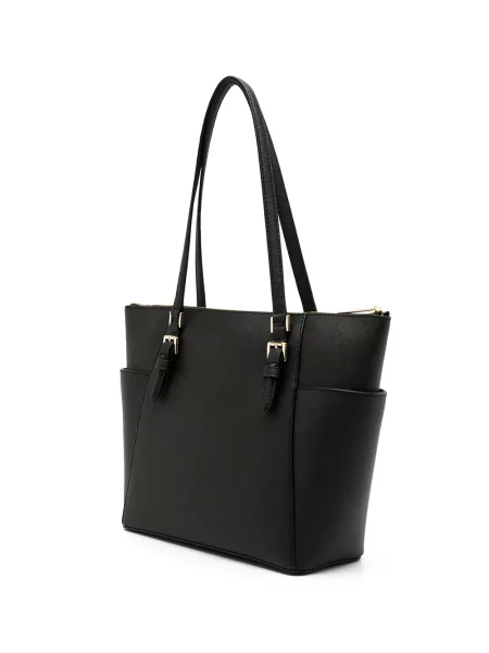 Geantă shopper Michael Michael Kors din piele negru