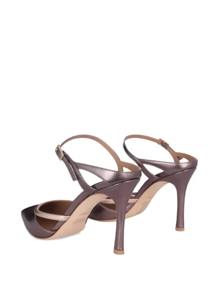 Papuci tip mules Malone Souliers din piele maro