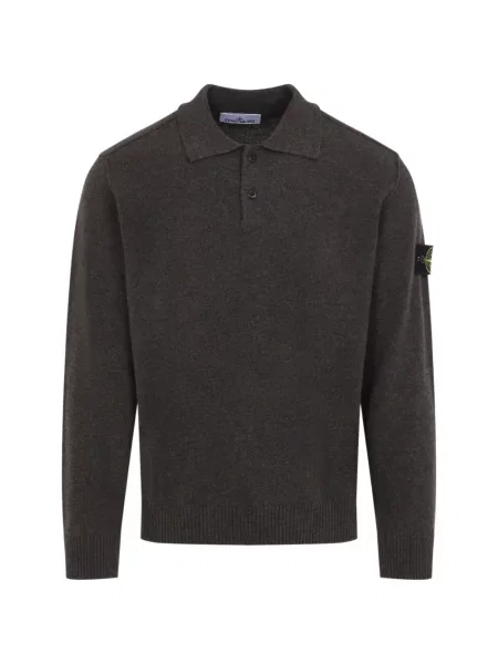 Sveter Stone Island hnedá