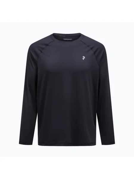 Termo tričko longsleeve Peak Performance Spirit Crew black černé
