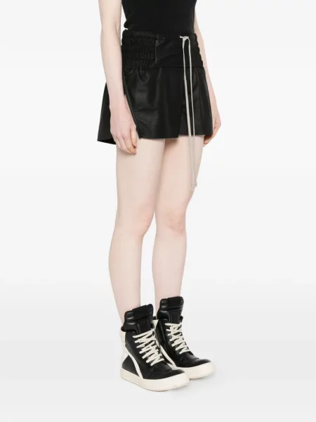 Raišteliu šortai Rick Owens juoda