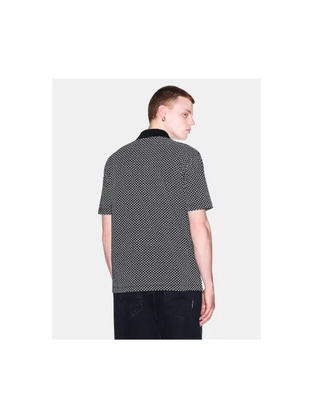 Tricou polo Eax negru