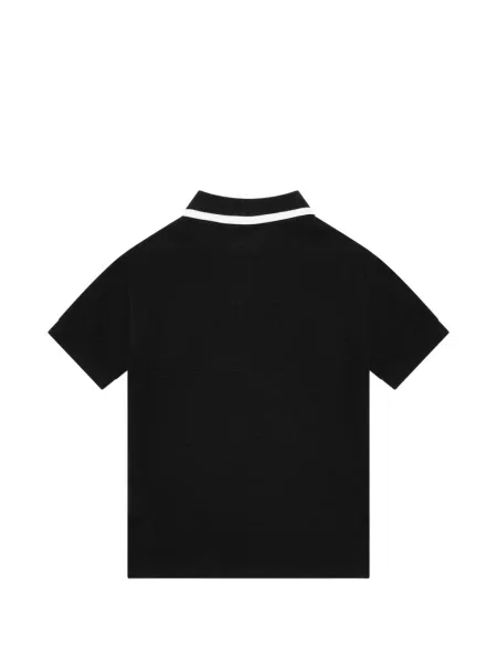 Koszulka polo dziecięca Dolce And Gabbana czarna