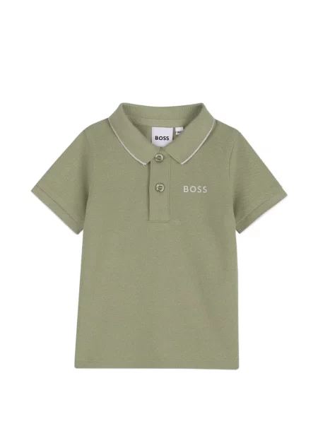 Koszulka polo dziecięca Bosswear zielona