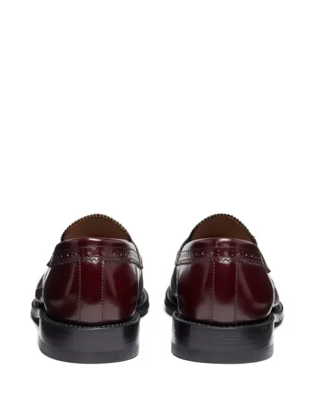 Pantofi loafer G.h.bass din piele roșu