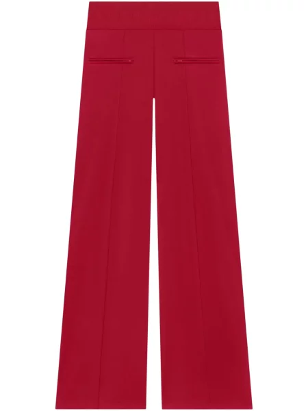 Pantaloni Courreges roșu
