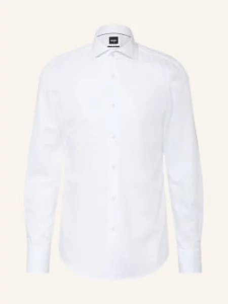 Boss Košile Hank Slim Fit bílá
