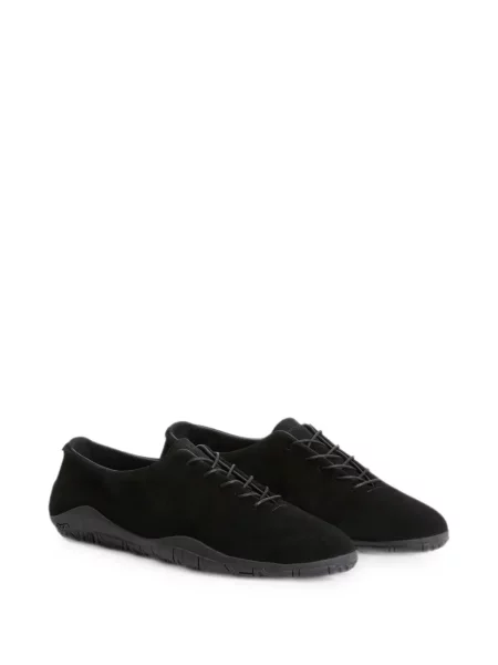 Cipele Jil Sander s vezicama s čipkom crna