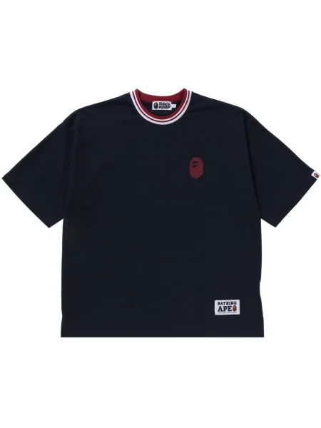 Tricou A Bathing Ape® cu imagine albastru